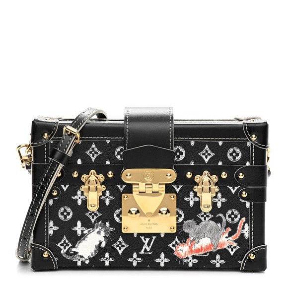 Louis Vuitton Handbags - ❌❌ LOUIS VUITTON Catogram Petite Malle b&w Trunk Crossbody Bag Grace Coddington